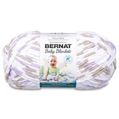Image of Bernat Baby Blanket 300g Yarn Little Lilac Dove