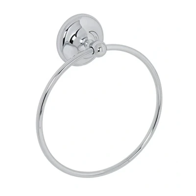 Image of Croydex Flexi Fix Grosvenor Chrome Easy to Fit Towel Ring , QM701541