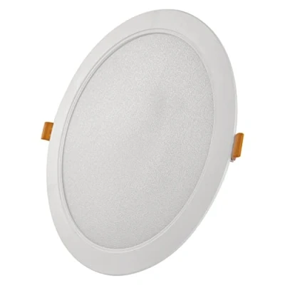 Image of EMOS LED Panel 24 W Round 2400 lm Ceiling Light Recessed Diameter 22 cm Neutral White 4000 K with Driver Extra Flat Installation Depth 2.6