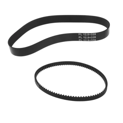Image of Create idea 2Pcs Vacuum Cleaner Drive Belts Replacement 3M 273 FL12.8x339 Compatible with Vax Platinum Power Max Washer ECB1SPV1 Toothed Type Belt