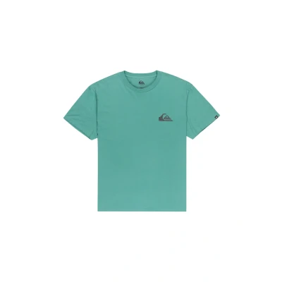 Image of Quiksilver Short Sleeved T Shirt EV Mini Logo SS Men&#039;s Green XS