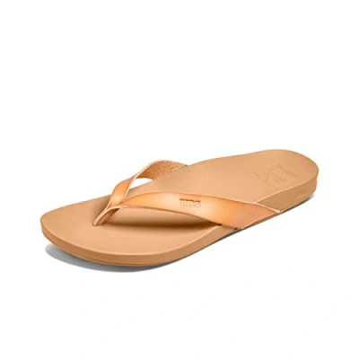 Image of Reef Women&#039;s Cushion Bounce Court Flip Flop, Natural, 3 UK