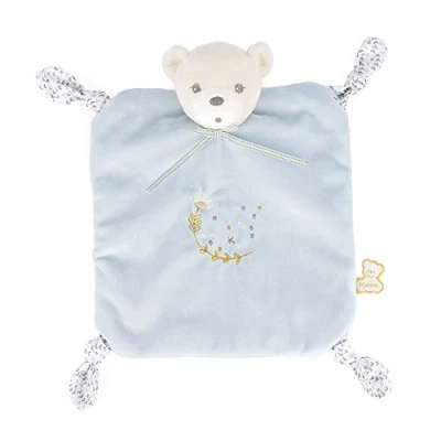 Image of Kaloo Perle 4 knots Comforter Bear Blue 20 cm