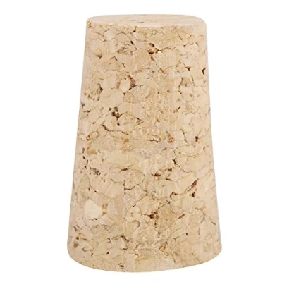 Image of 10 Pcs Corks, Premium Natural Cork Tapered Corks Wooden Bottle Stopper for Wine and Beer(20 * 15 35)