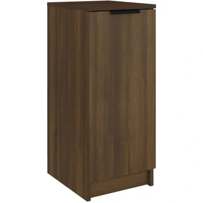 Image of vidaXL Shoe Cabinet Brown Oak 30x35x70 cm Engineered Wood