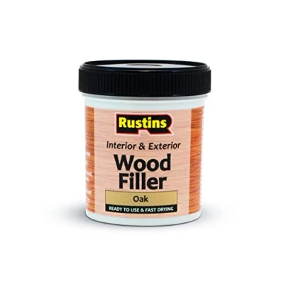 Image of Rustins AWOOO250 Acrylic Wood Filler, Oak, 250 ml