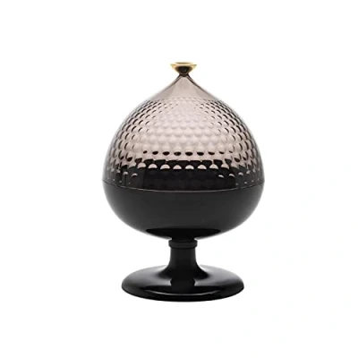 Image of Kartell Pumo Container/Centerpiece, Smoked and Black