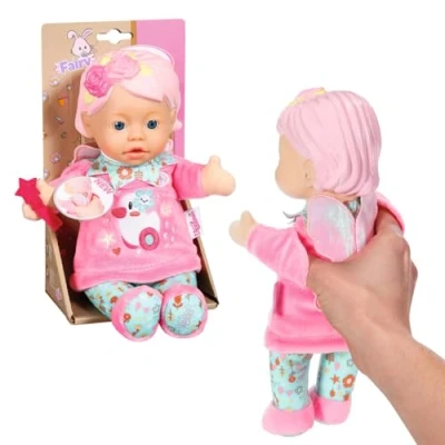 Image of BABY born Fairy for Babies 834695 26cm Soft Body Hand Puppet Doll with Vinyl Head Fully Washable Suitable Newborn