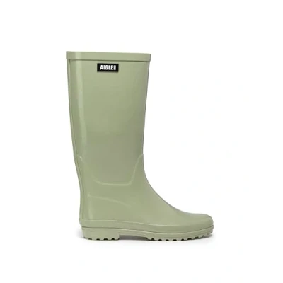 Image of Aigle Women&#039;s Eliosa Rain Boot, Almond, 3.5 UK