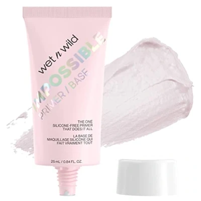 Image of Wet n Wild, Prime Focus The Impossible Primer, Silicone Free Face Primer with Pore Minimizing Effect, Gooseberry &amp; Jeju Flower Extract, Mattifying Moisturizing Anti Shine Formula