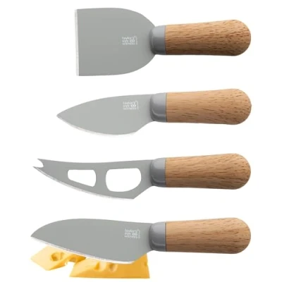Image of Taylor&#039;s Eye Witness Brooklyn Beech 4 Piece Cheese Knife Set