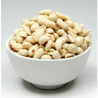 Image of Blanched Peanuts 5Kg Raw Whole JUMBO Nuts 100% Natural Large Bag Blanch Edible Nut Protein Keto Paleo Unsalted Unroasted Skinless Shelled for Making Peanut Butter &amp; Roasting Non GMO PURIMA