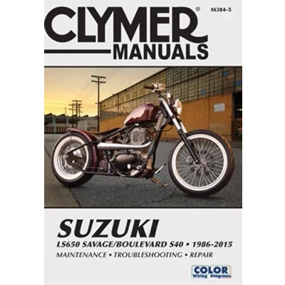 Image of Suzuki LS650 Savage Boulevard S40 Motorcycle (86 15) Repair Manual (Paperback)
