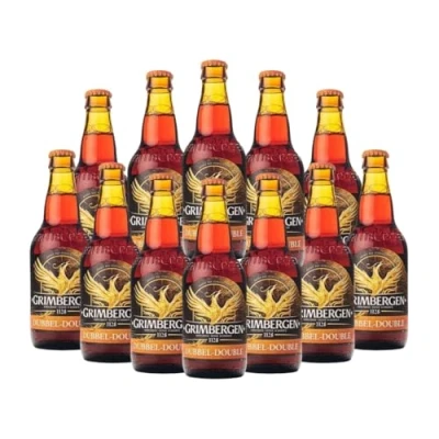 Image of Grimbergen Dubbel Belgian Ale 330ml Bottles 6.5% ABV (12 Pack)