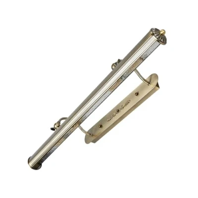 Image of Wall Light &#039;Joely&#039; dimmable (Antique, Vintage) in Bronze Made of Metal for e.g. Living Room &amp; Dining (4 Sources, E14) from Lindby Lighting, lamp