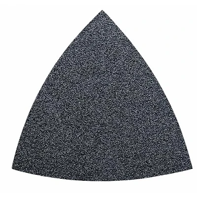 Image of FEIN 63717082011 Triangle G60 Sanding Sheet, Multi Colour, 60 Grit, 50 Pack