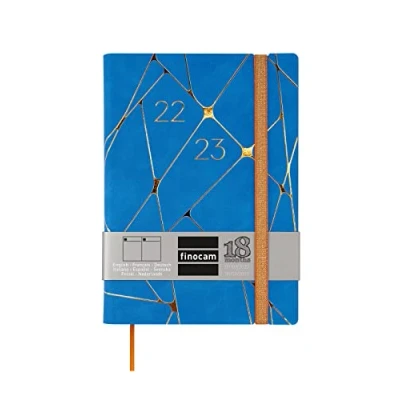 Image of Finocam Diary 2022 2023 Mara 18 months 1 per day page July to December (18 months) Geometric International