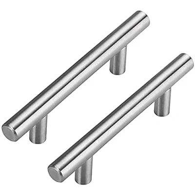 Image of goldenwarm 15Pack Kitchen Cupboard Handles Drawer LS201BSS160 Stainless Steel Hole Centers 160mm