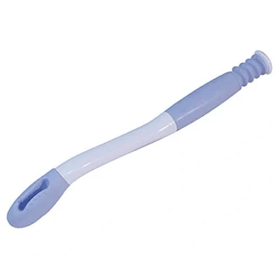 Image of Aidapt Long Handled Easy to use Self Bottom Wiper, Extends Reach Over 15&quot; Grips Toilet Paper, Tissues Wipes Aid, Blue