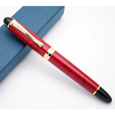 Image of JINHAO X450 Fountain Pen M Nib (Bright Red)