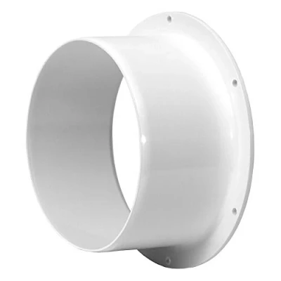 Image of Armar Trading LTD 100mm Ventilation Duct Flange / Ducting Hose Connector Tube Pipe Adaptor, White