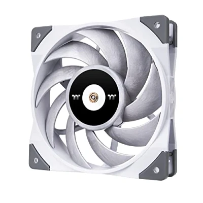 Image of Thermaltake TOUGHFAN 12 white High Static Pressure Radiator Fan (Single Pack) low noise PC Case