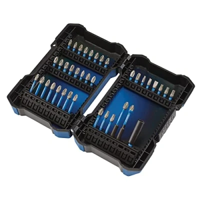 Image of Draper Expert Impact Screwdriver Bit Set, 1/4&quot; Hex (38 Piece)