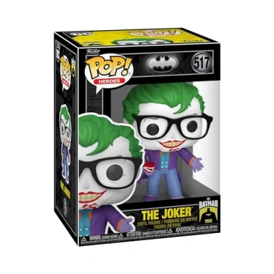 Image of Funko Pop! Movies: BM 85th the Joker With Teeth Batman 1989 Collectable Vinyl Figure Gift Idea Official Merchandise Toys for Kids &amp; Adults Movies Fans Model Collectors