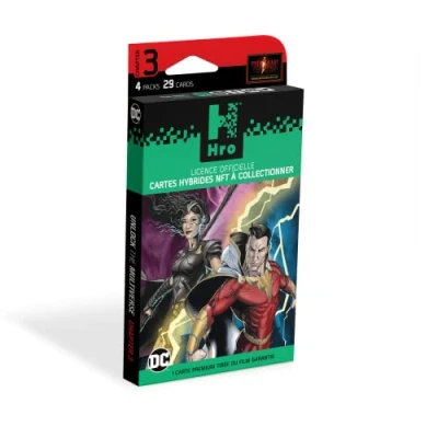 Image of HRO DC Comics Hybrid Trading Cards: Chapter 3 4 Premium Box Pack