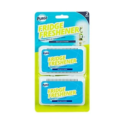 Image of 2 Pack Fridge Fresh Air Freshener Odour Absorber Bad Smells Deodoriser Remover Eliminates Odours (2 Pack)