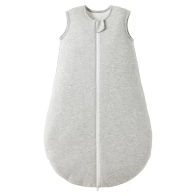 Image of Duomiaomiao Baby Sleeping Bag 2.5 Tog Sleep Sack, Newborn Warm 100% Cotton Wearable Blanket 0 6 months, Grey