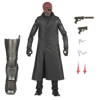 Image of Hasbro Marvel Legends Series Nick Fury, Secret Invasion Action Figures, 6