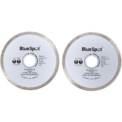 Image of Blue Spot Tools 2 Piece Continuous Rim 115mm (4.5&quot;) Diamond Discs