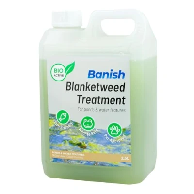 Image of Banish BioActive Blanketweed 2500ml Pond Water Treatment Natural String Algae Remover