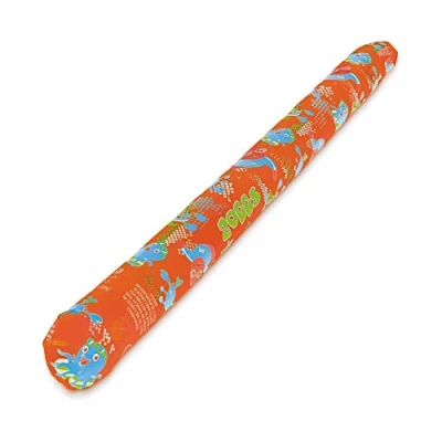 Image of Zoggs Unisex Youth Zoggy Inflatable Noodle, Orange, 115 cm