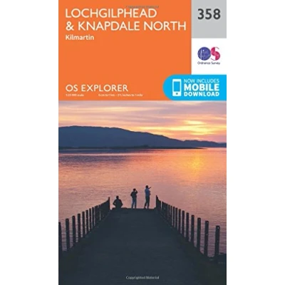 Image of Explorer 358 Lochgilphead &amp; Knapdale North Map With Digital Version