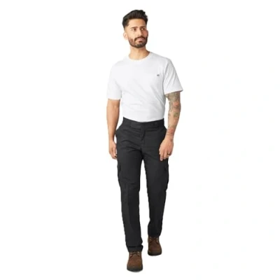 Image of Dickies Men&#039;s Regular Straight Stretch Twill Cargo Pant Big, Black, 32W x 32L