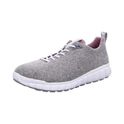 Image of Ganter Women&#039;s EVO Damen Sneaker, Graphit, Rose, 4 UK