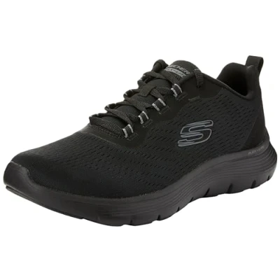 Image of Skechers FLEX APPEAL 5.0, Women&#039;s Sneaker, Black, 2.5 UK