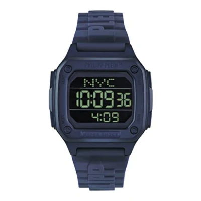 Image of Philipp Plein Hyper $hock Mens Blue Watch PWHAA0321 Silicone One Size