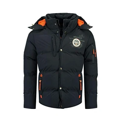 Image of Geographical Norway Men&#039;s Down Jacket Blue Small