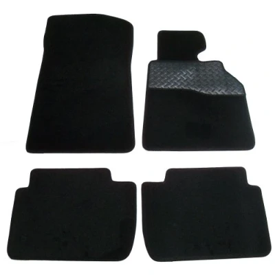 Image of Sakura WW0281 Carpet Floor Mat, Black Trim