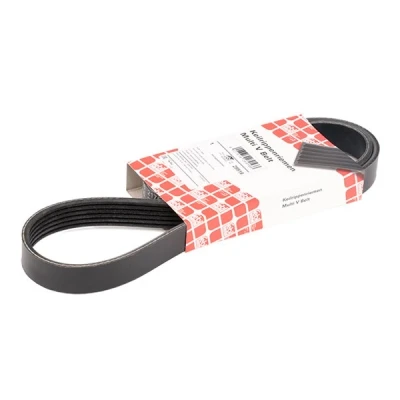 Image of 5001857486, E500368902 V ribbed belt FEBI BILSTEIN 28916 1050mm 6 EPDM (ethylene propylene diene Monomer (M class) rubber) VOLKSWAGEN: Golf 5, Caddy 3