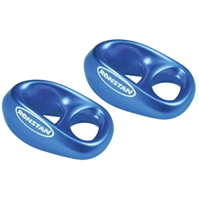 Image of RONSTAN Pair of Poulie Friction Shock RF8080 Blue