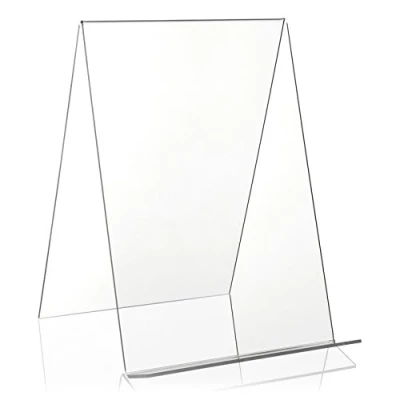Image of Plexiglas® Book Stand/Display as Goods Carrier and Angled Stand in DIN A4 Format