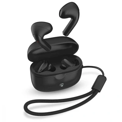 Image of Nedis TWS Wireless Earphones Bluetooth® 16 hrs Touch Charge Case Black