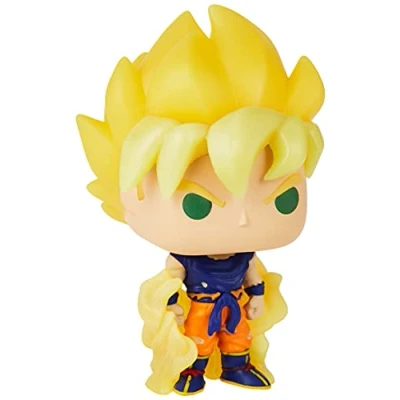 Image of Funko Pop! #860 Dragon Ball Z Super Saiyan Goku First Apperance Glow in The Dark Vinyl Figure Exclusive Special Edition 50337
