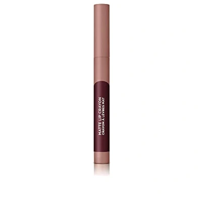 Image of L&#039;Oreal Paris Infallible Very Matte Lip Crayon Lipstick, Smudge Proof, Nude 116 Cherryfic, 1 kg