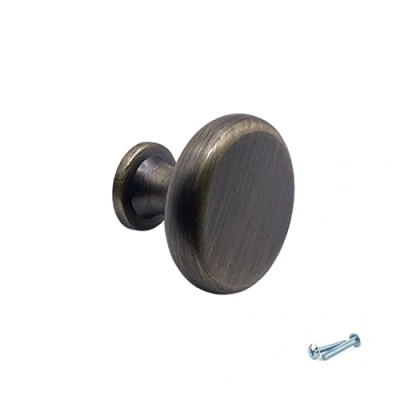 Image of M4TEC Interior Kitchen Cabinet Door Knobs Cupboards Drawers Bedroom Furniture Pull Handles Matt Antique. VD5 Series: 33 mm. Pack of 10