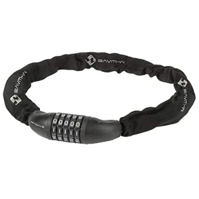 Image of M Wave 230316 6.8 Combination Chain Lock Black